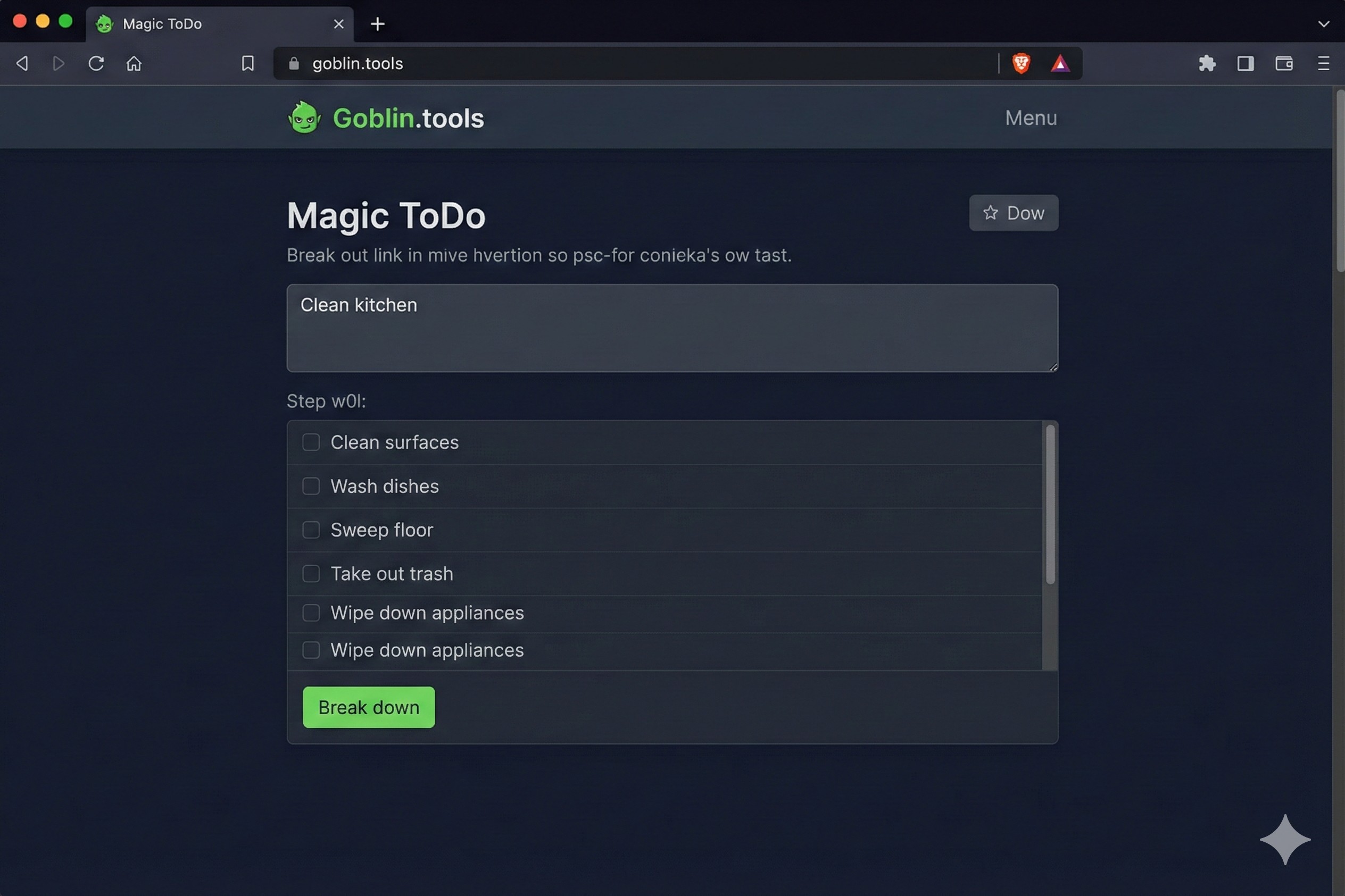 Goblin Tools Tone Analyser